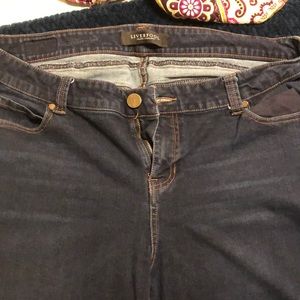 Liverpool straight leg jean 18W